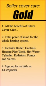 Gold Heating Cover Care