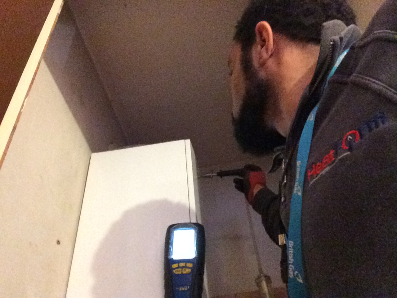 Boiler replacement service check