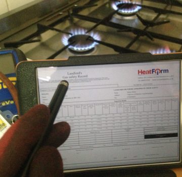 Landlord gas safety report